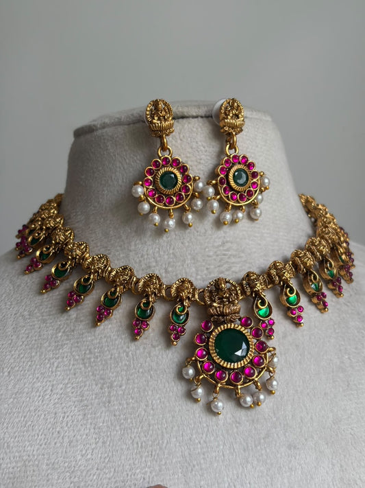 Gajalakshmi Necklace NNB361