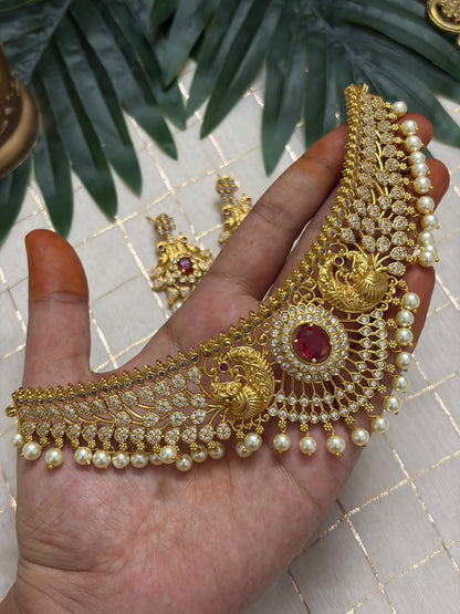 Peacock Necklace NNB431