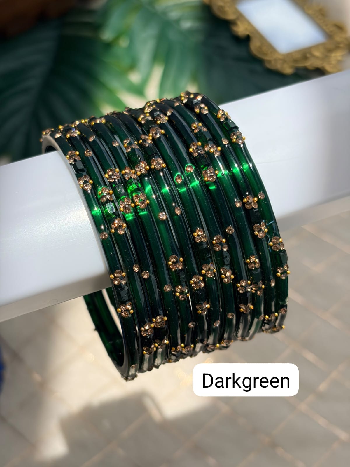 Luna  Glass Bangles