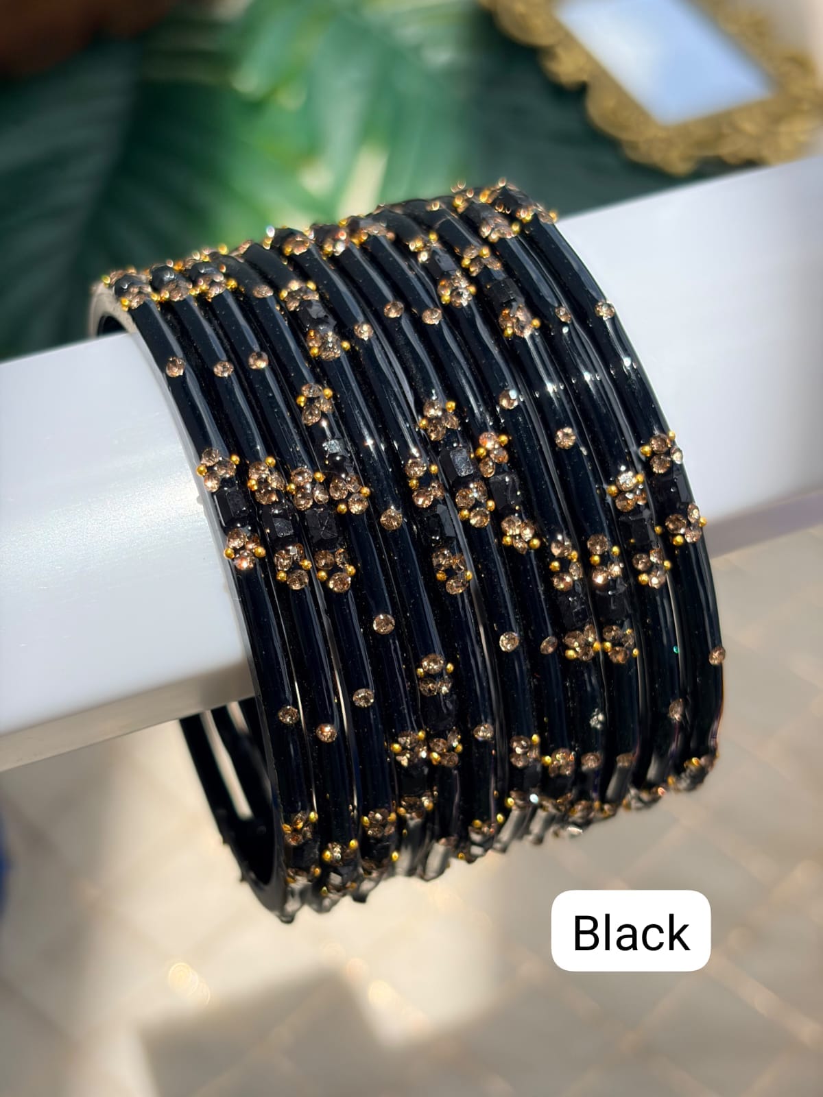 Luna  Glass Bangles