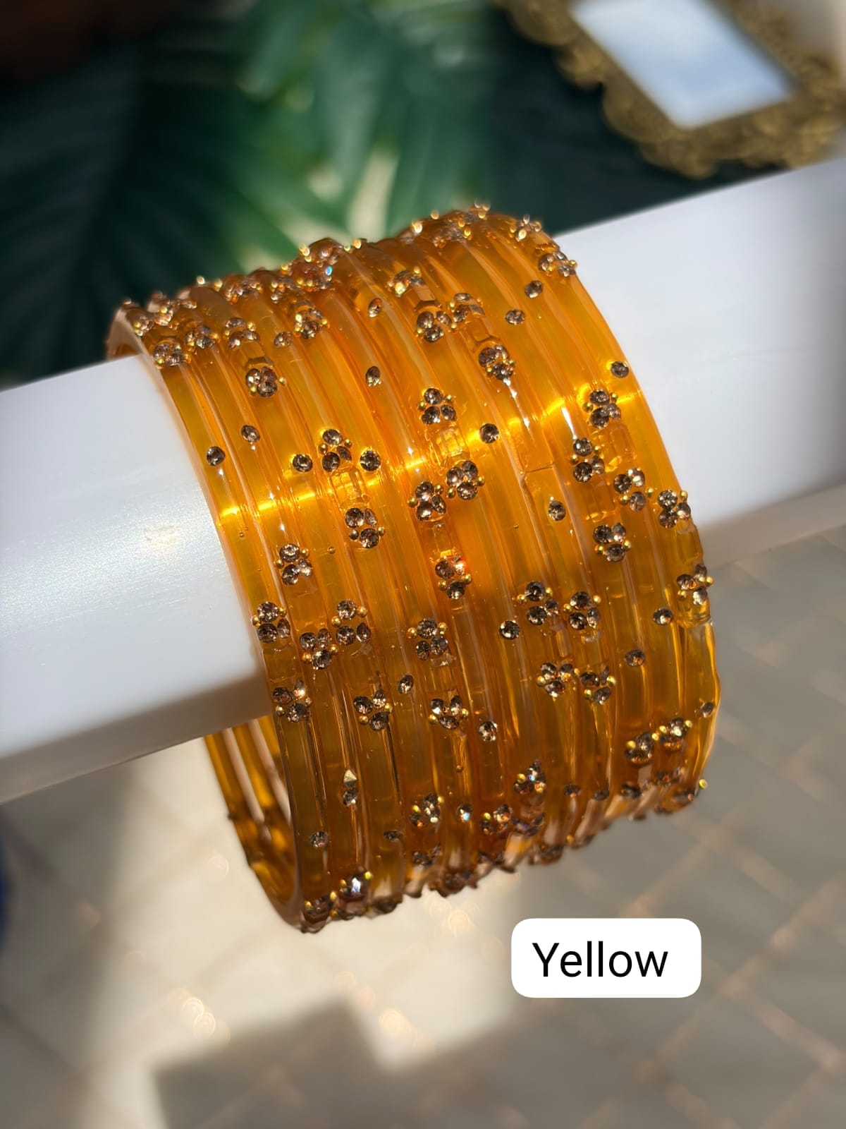 Luna  Glass Bangles