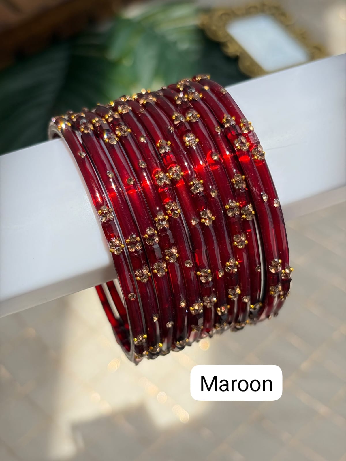 Luna  Glass Bangles