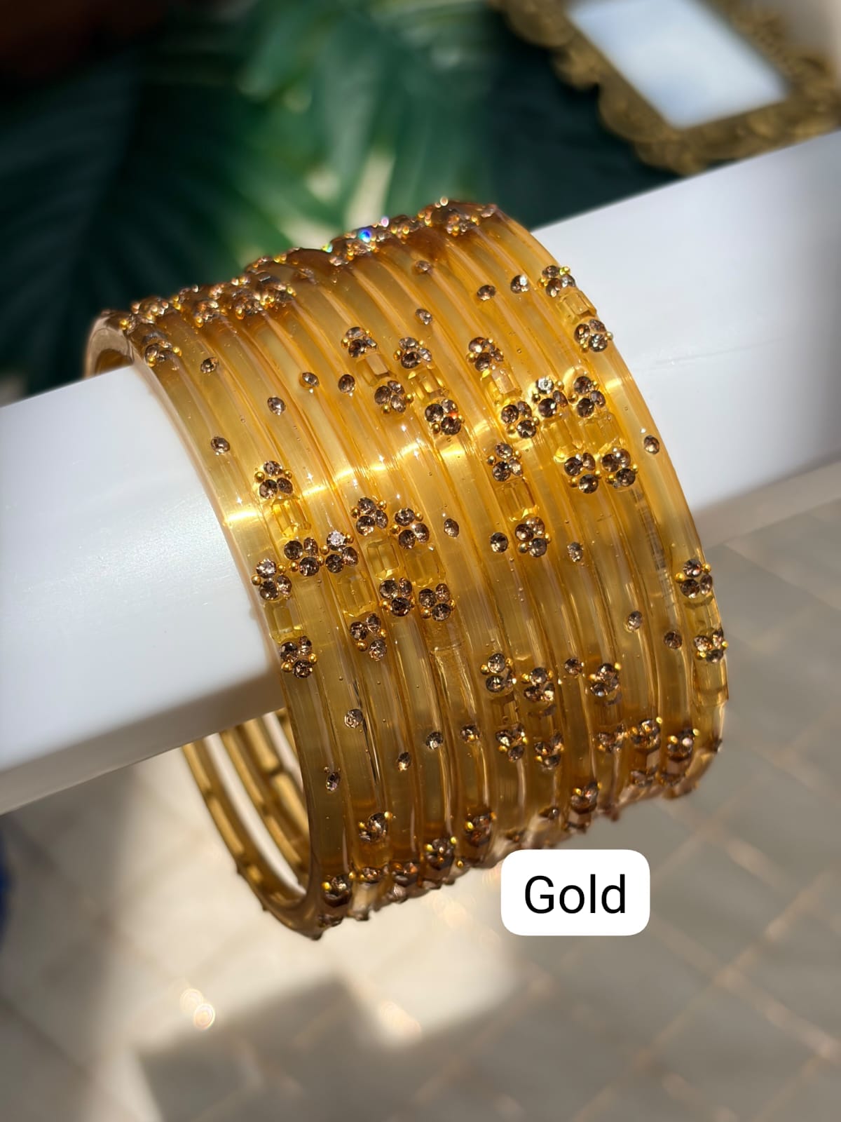 Luna  Glass Bangles