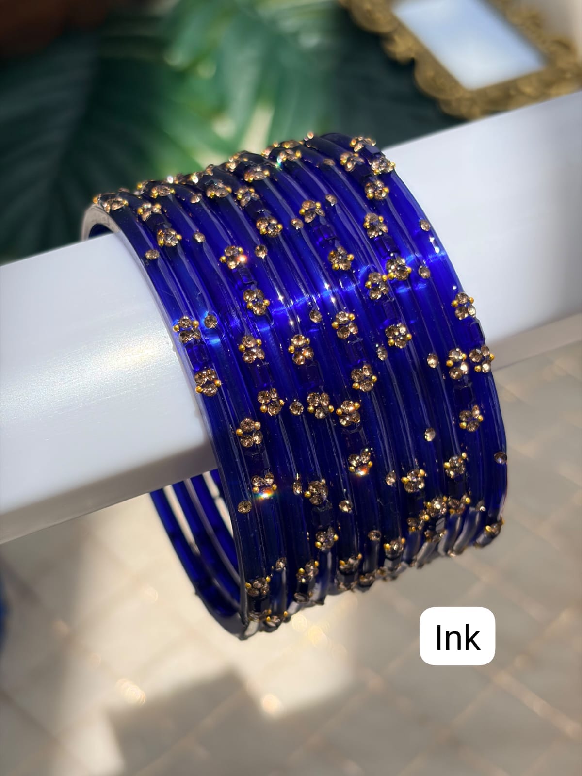 Luna  Glass Bangles