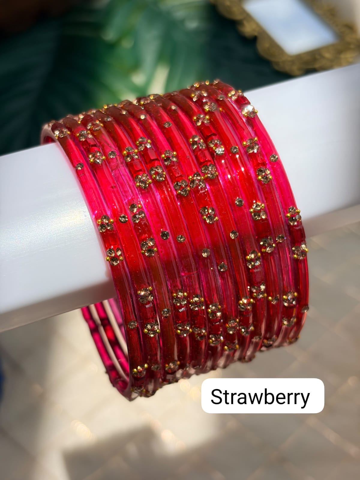 Luna  Glass Bangles