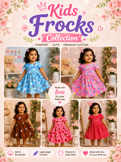 Kids Frock(Half Sleeve)