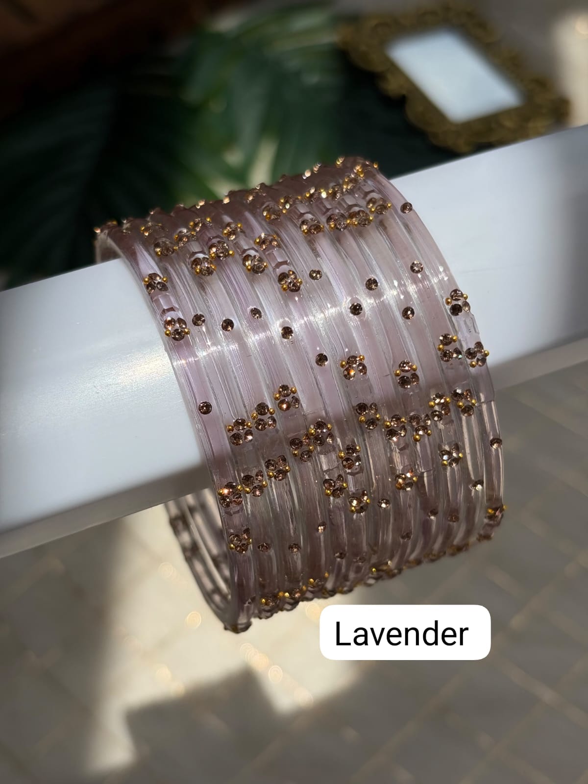 Luna  Glass Bangles