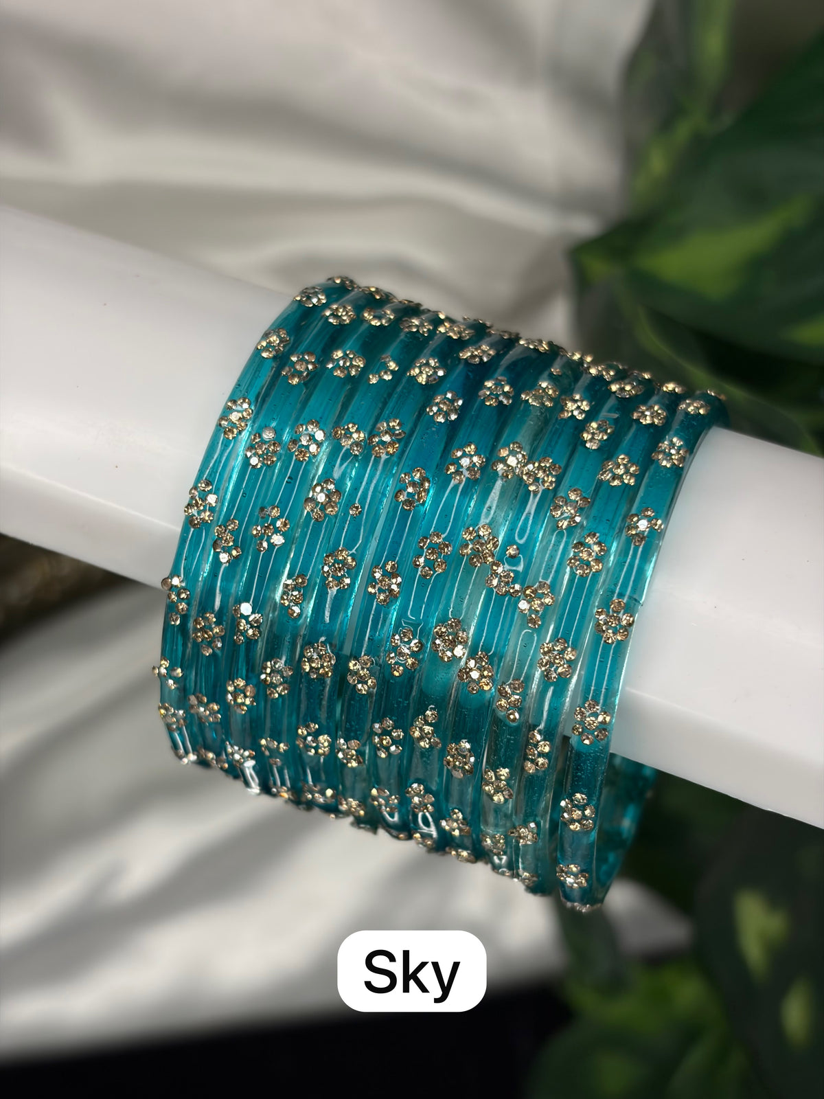 Diya Kids Glass Bangles