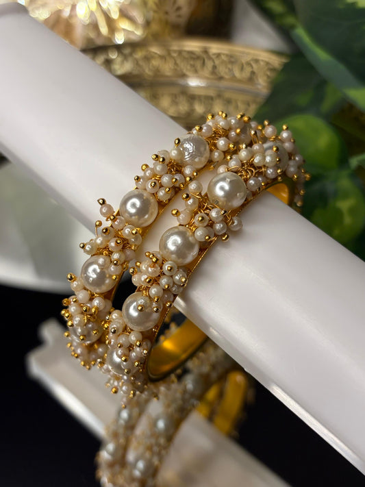 Pearl Border Bangles BBNB34