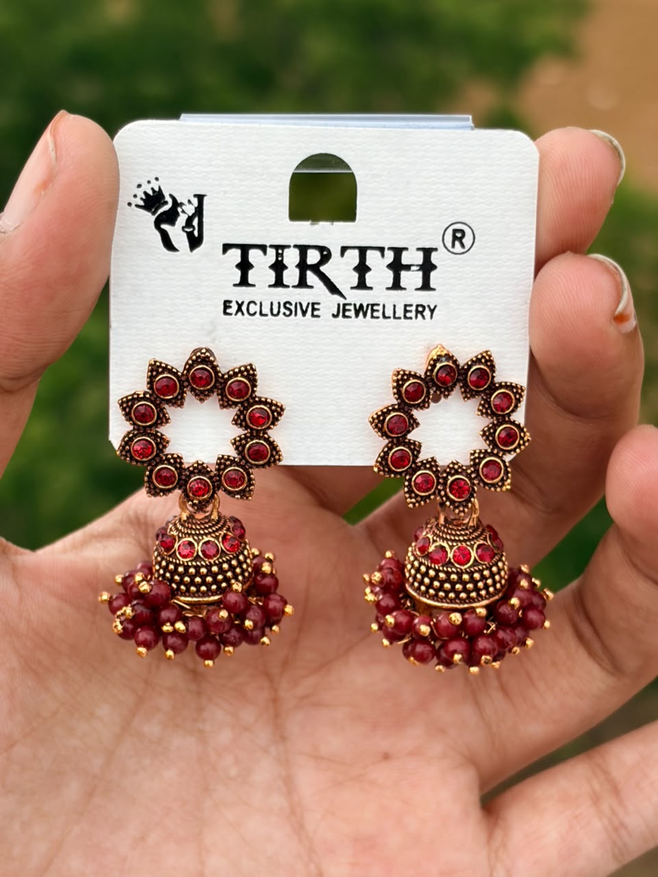 Floral Jumka JNB13