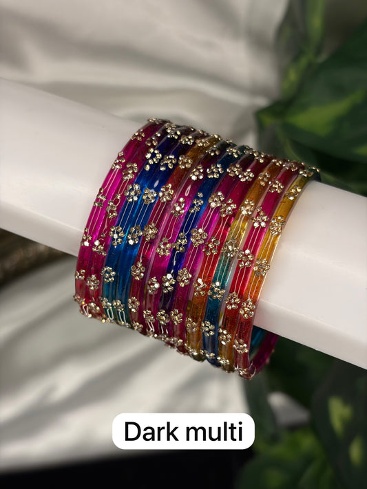 Diya Kids Glass Bangles