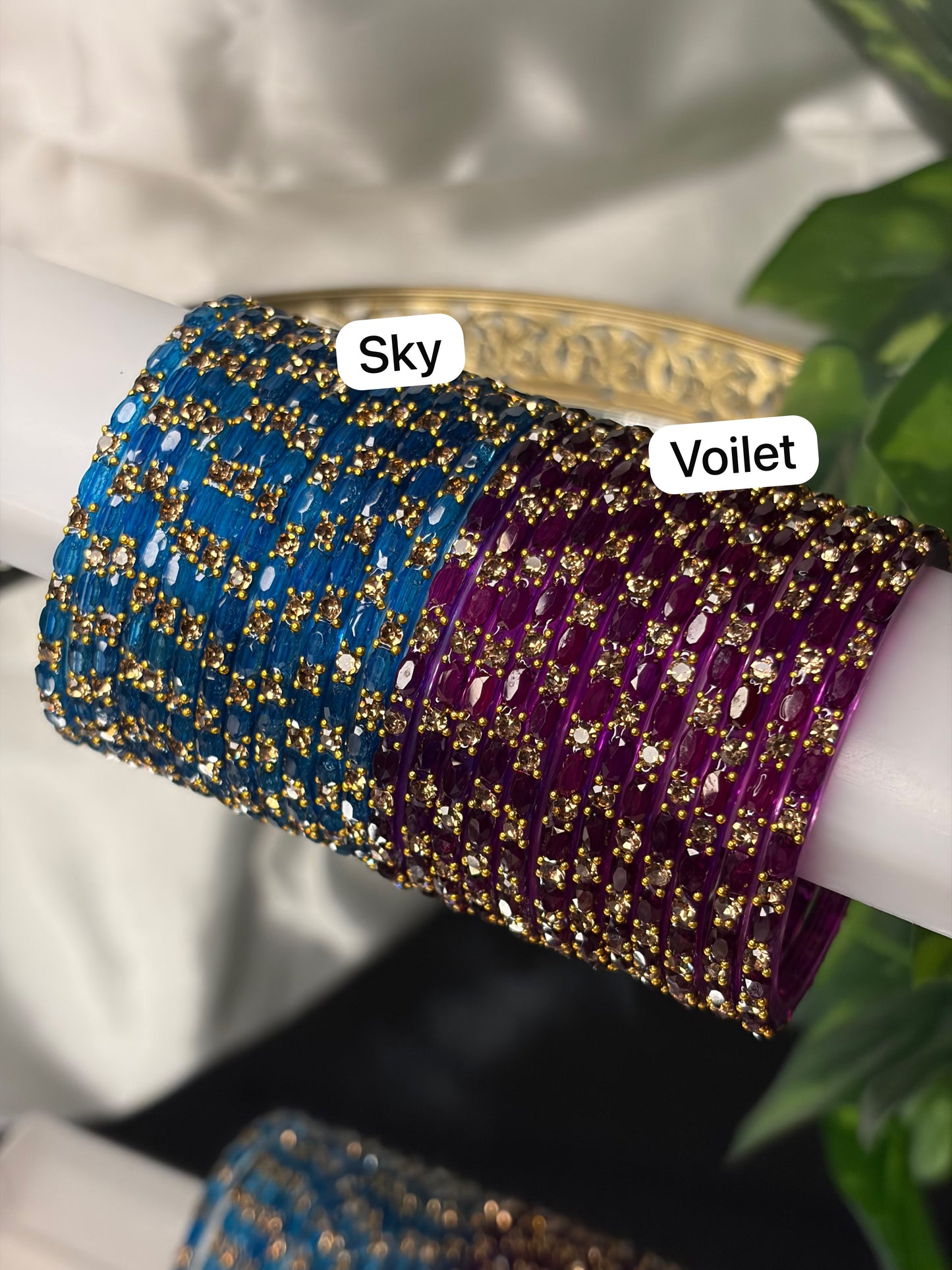 Twinkle Kids Glass Bangles