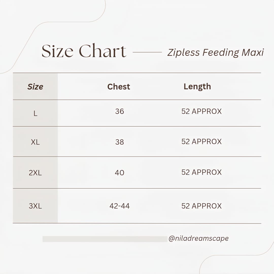 Zipless Feeding Maxi